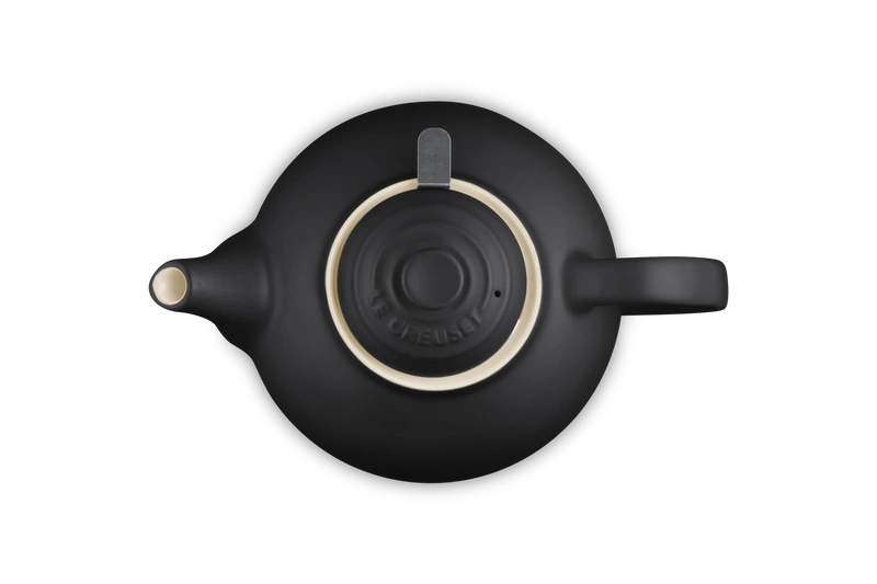 Le Creuset dzbanek do herbaty czarny z zaparzaczem 1,3 l