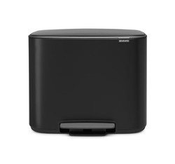 Brabantia - Kosz na śmieci pedałowy BO 36l czarny