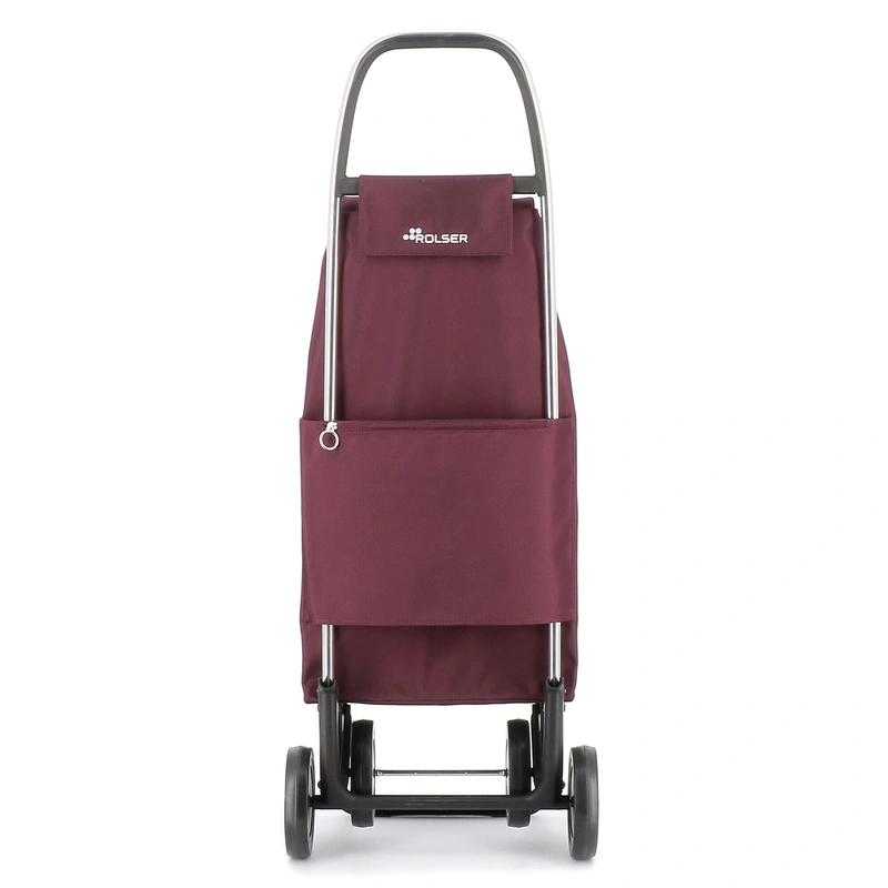 Rolser - Wózek na zakupy I-Max MF 4 bordowy