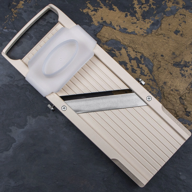 Benriner - Super Standard Mandolina do warzyw 95 mm Beige