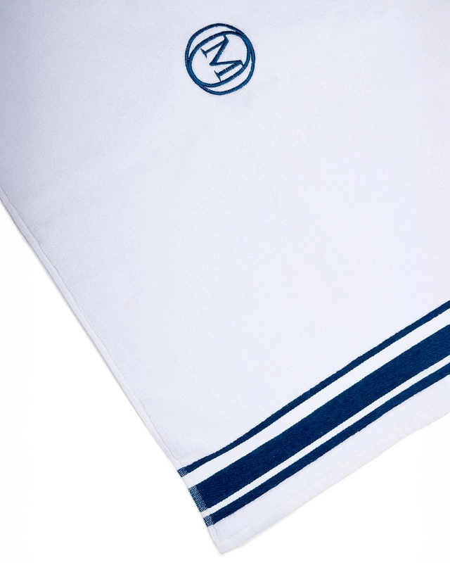 Officine Monogram - Dywanik łazienkowy MonogrLinea60x100cm b.morski