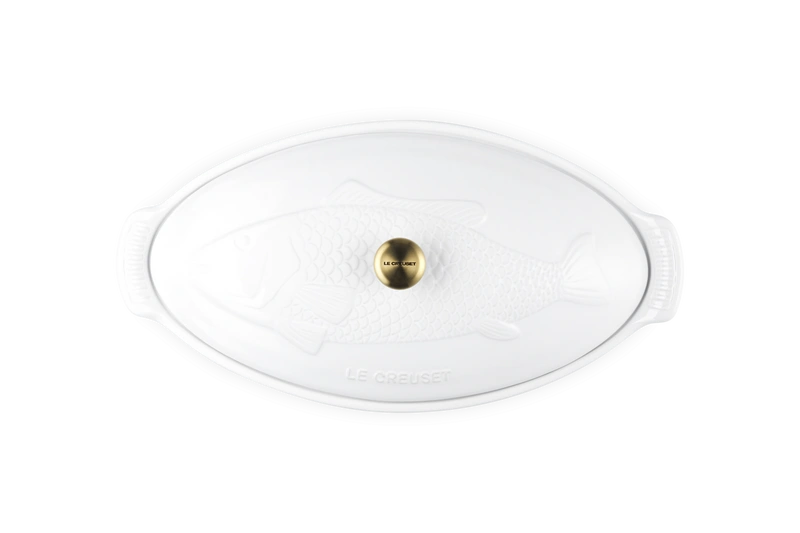 Le Creuset - naczynie do pieczenia ryb biały