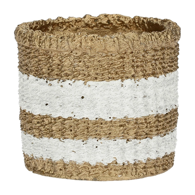 RITUALI DOMESTICI - PUEBLO Rustykalna osłonka na doniczkę M