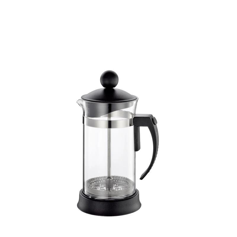 Cilio - kafeteria tłokowa, na 3 filiżanki, czarna Mariella