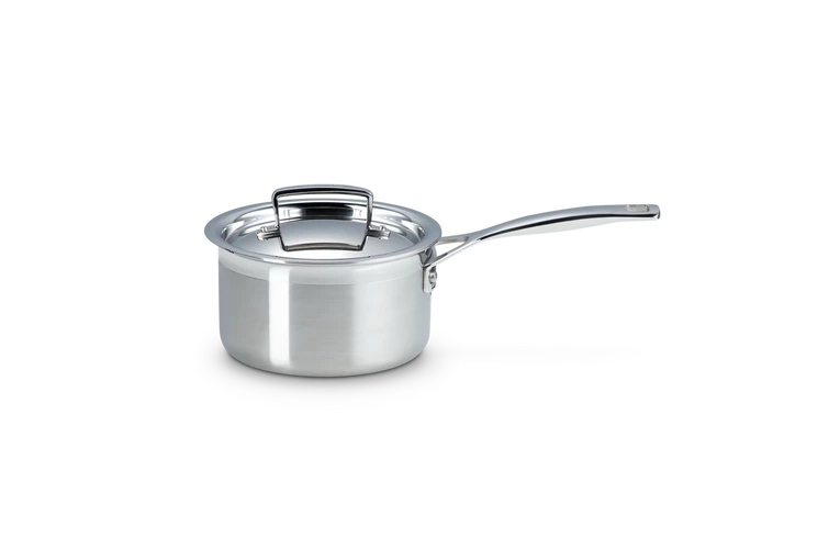 Le Creuset - komplet garnków stalowych z patelnią 3-ply