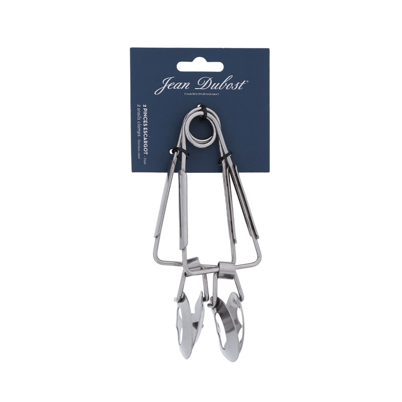 Jean Dubost - Szczypce do ślimaków - stal nierdzewna - 2 szt