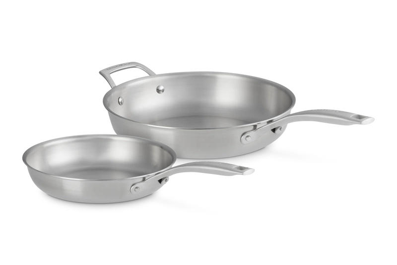 Le Creuset  Essential 3-ply Zestaw 2 Patelni 24 28 cm