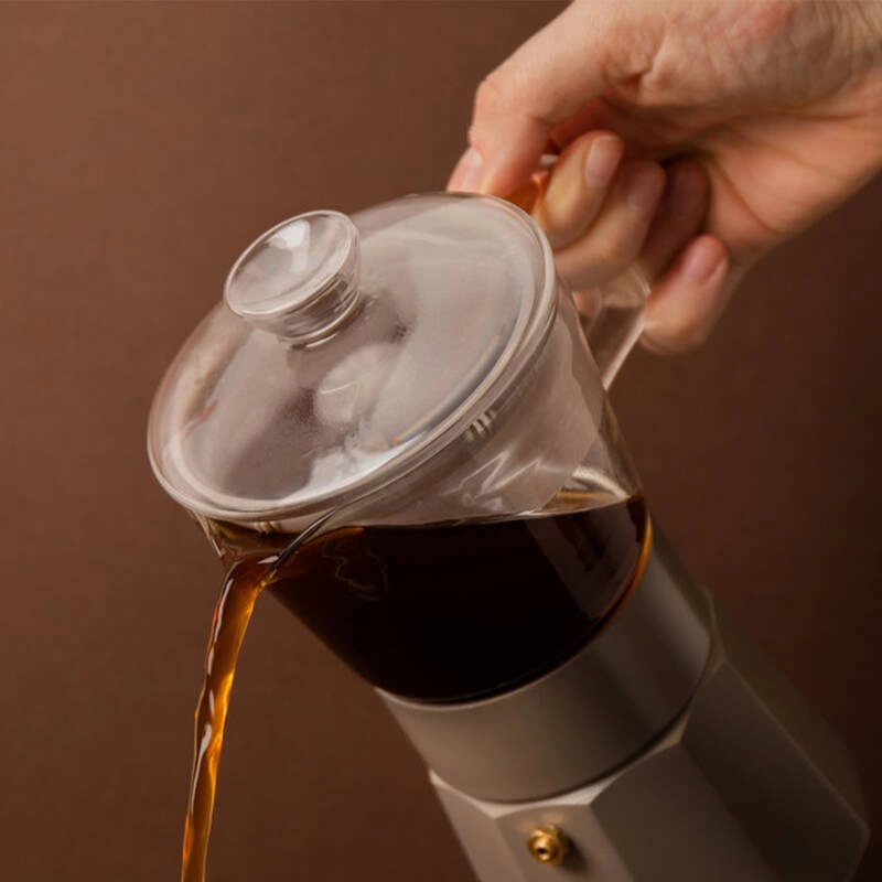 La Cafetiere - Kawiarka włoska VERONA latte 6 tz / La Cafetiere