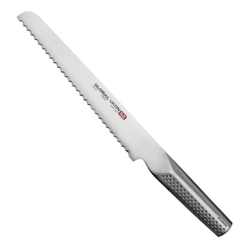 Global - Ukon Nóż do pieczywa 22 cm