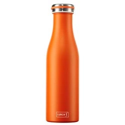 Lurch - butelka termiczna, stalowa, 0,5 l, pomarańczowa