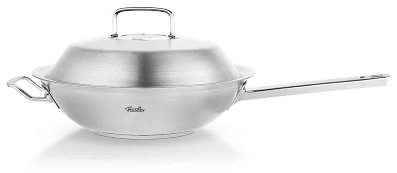 Fissler - Wok 2,0l 30cm długa rączka Original Profi 2.0
