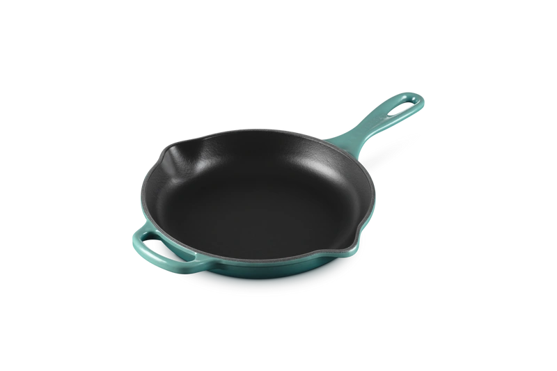 Le Creuset - patelnia Signature niska żeliwna 23 cm bleu riviera
