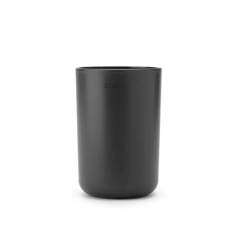 Brabantia - Kubek na szczoteczkę do zębów ReNew ciemnoszary