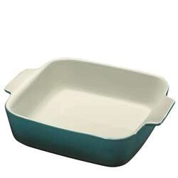 Kuchenprofi - naczynie żaroodporne, ceramika, 28 x 23,5 x 7 cm, ciemnozielone PROVENCE