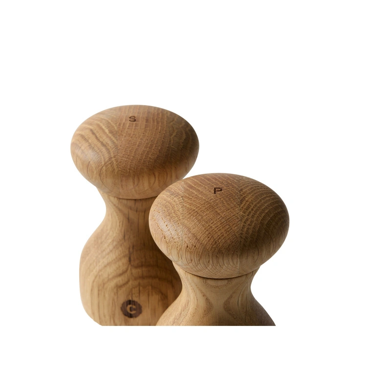 Crushgrind - Zestaw drewnianych młynków 10 cm Naturalny