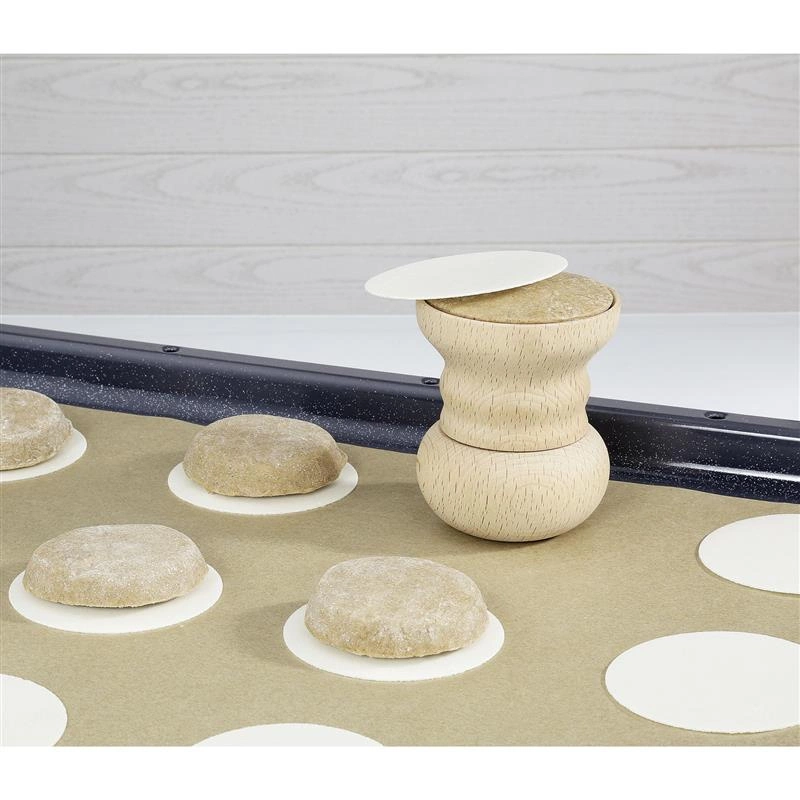 Kuchenprofi - przyrząd do formowania pierników, drewno bukowe, śred. 7 cm NÜRNBERG