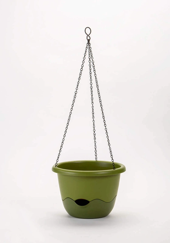 Urbalive - MARETA Donica samonawadniająca okrągła 25 cm, zielony