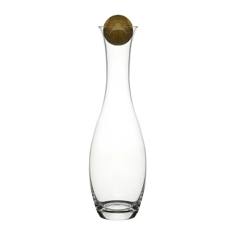 Sagaform - karafka do wina z dębowym korkiem Oval Oak 1L