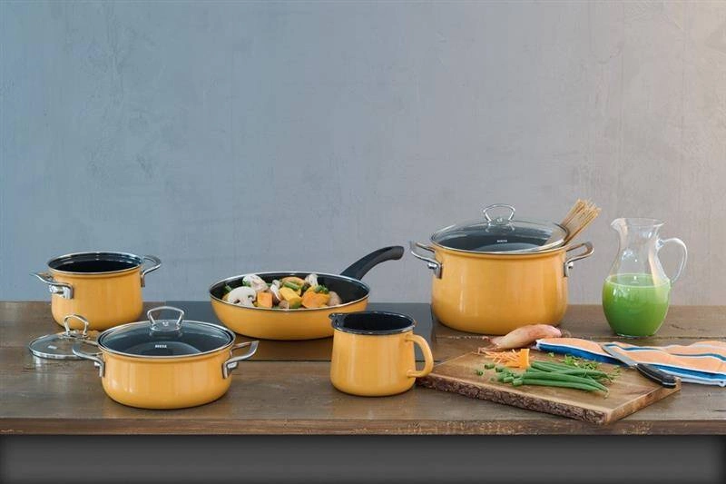Riess - Riess- Zestaw garnków 5cz. Orange