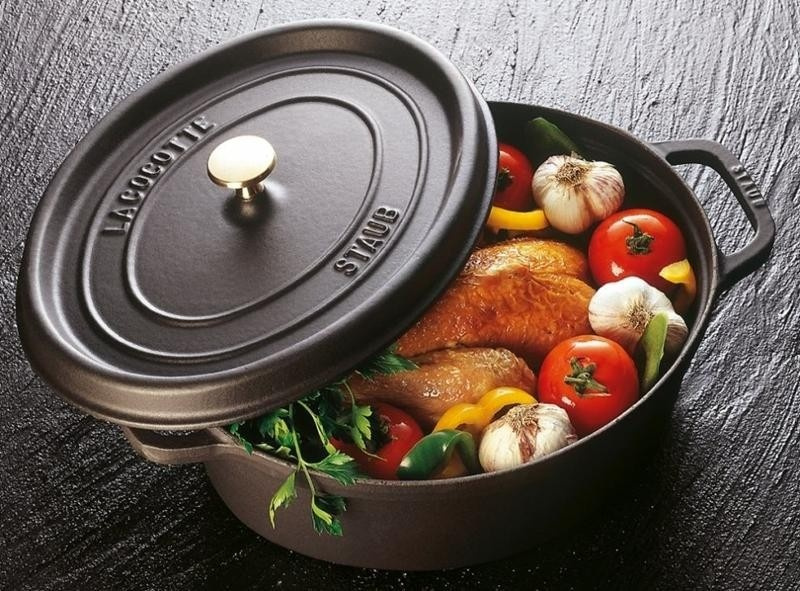 Staub - brytfanna żeliwna czarna 6,7 l 33 cm