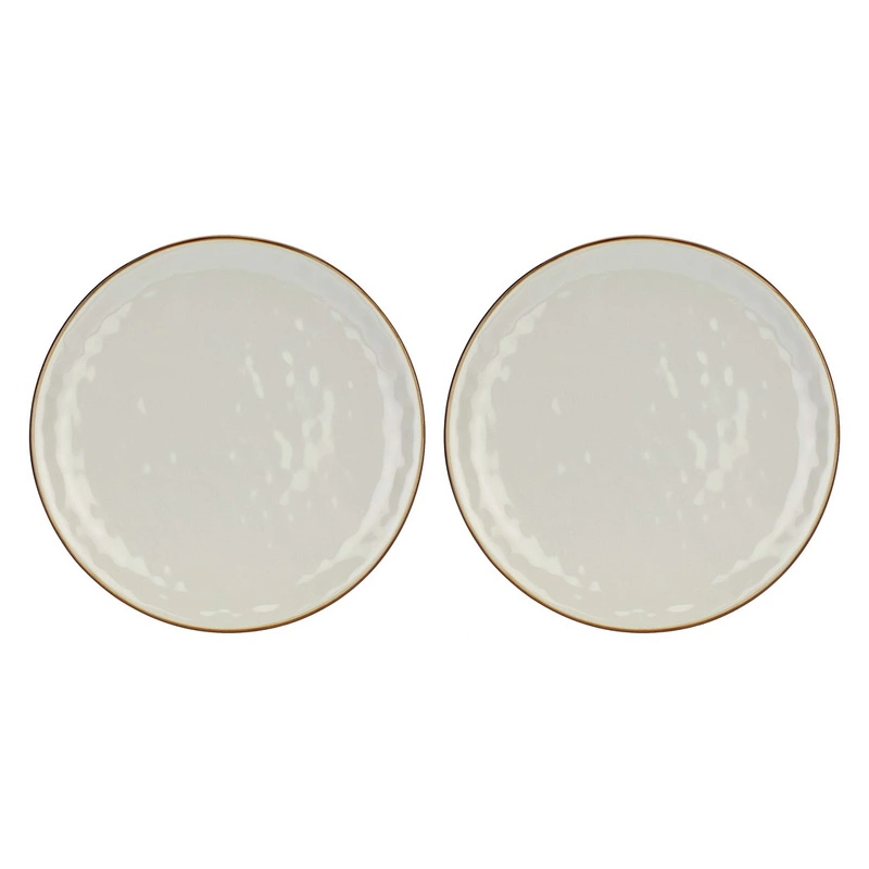 Rose&Tulipani - CONCERTO GRIGIO PERLA Zestaw 2 talerzy 33 cm