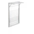 ARREDAMENTI - KARIM Naścienna suszarka na pranie - 63 x68 cm, Biały