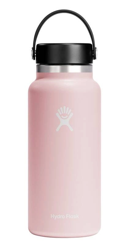 Hydro Flask - Butelka 946 ml Wide Mouth Flex Cap różowy Trillium