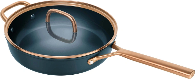 Zwilling - MILANO Patelnia sauté z pokrywką 28 cm nieb