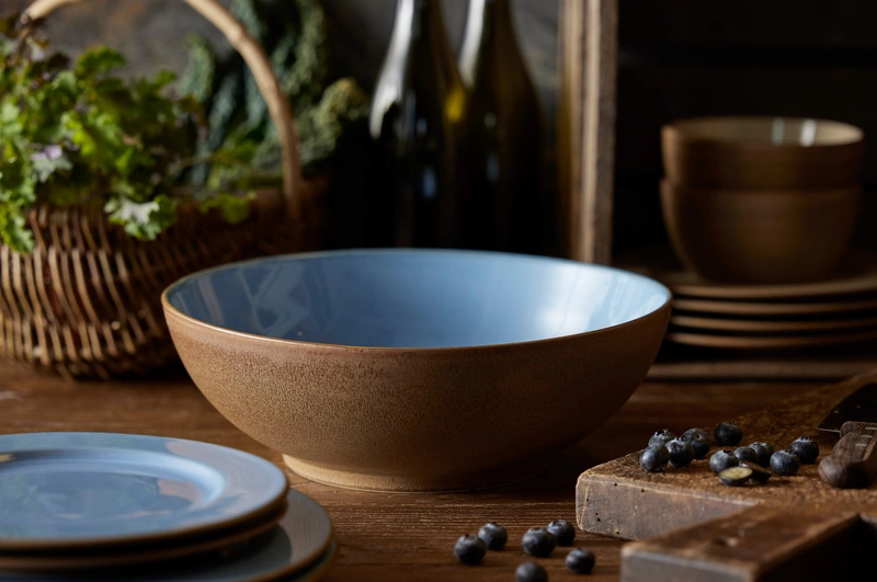 Bitz - Talerz deserowy 22 cm Wood/Ocean