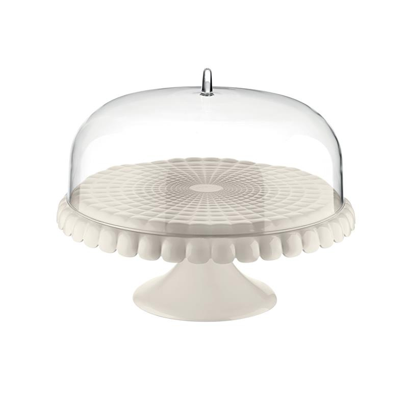 Guzzini - Etażerka na ciasto, średnica 36 cm, mlecznobiała TIFFANY