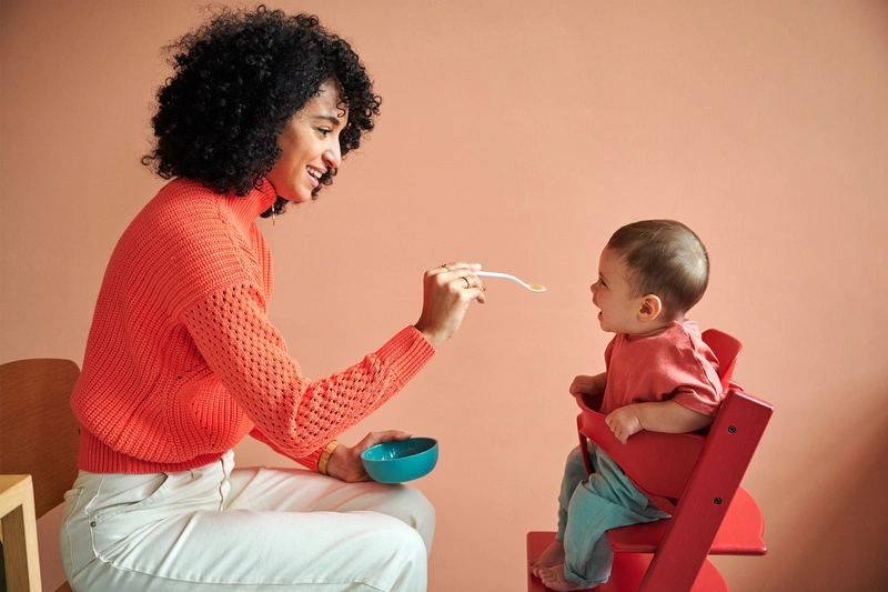 Mepal - 2 Łyżki do karmienia Mio Deep Pink