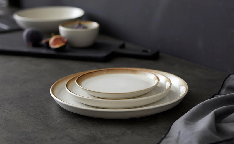 Bitz - Talerz Gastro 27 cm Cream/Cream