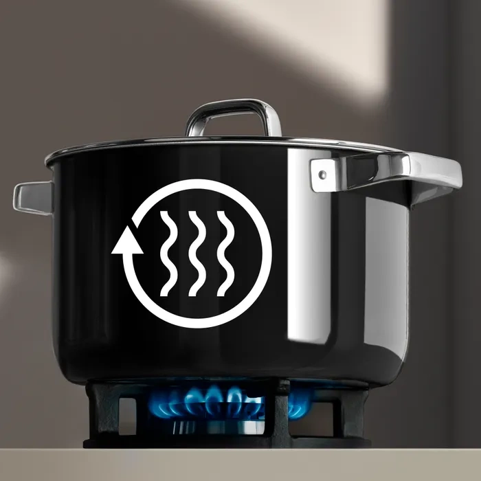 WMF - Zestaw garnków Fusiontec MineralPro czarny 4 szt