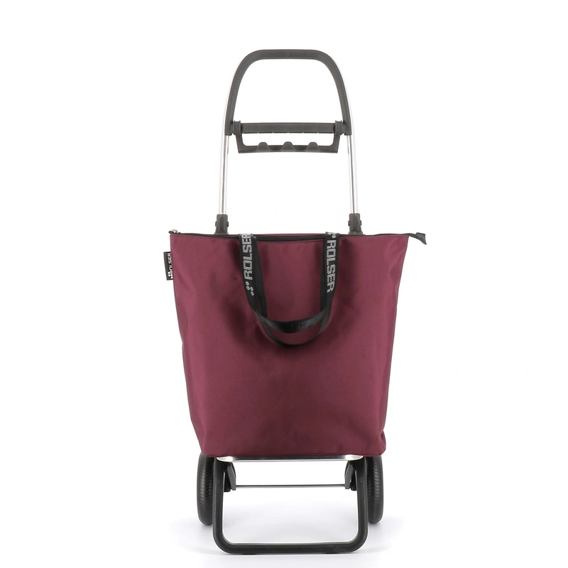Rolser - Wózek na zakupy Mini Bag Plus MF 2L Bordowy