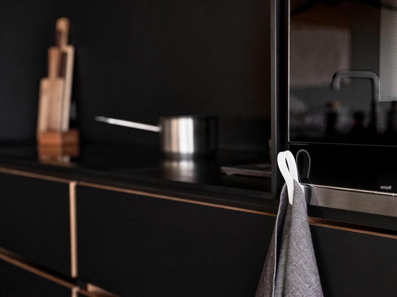 Zone Denmark - Haczyki ścienne magnetyczne 2 sztuki Soft Grey