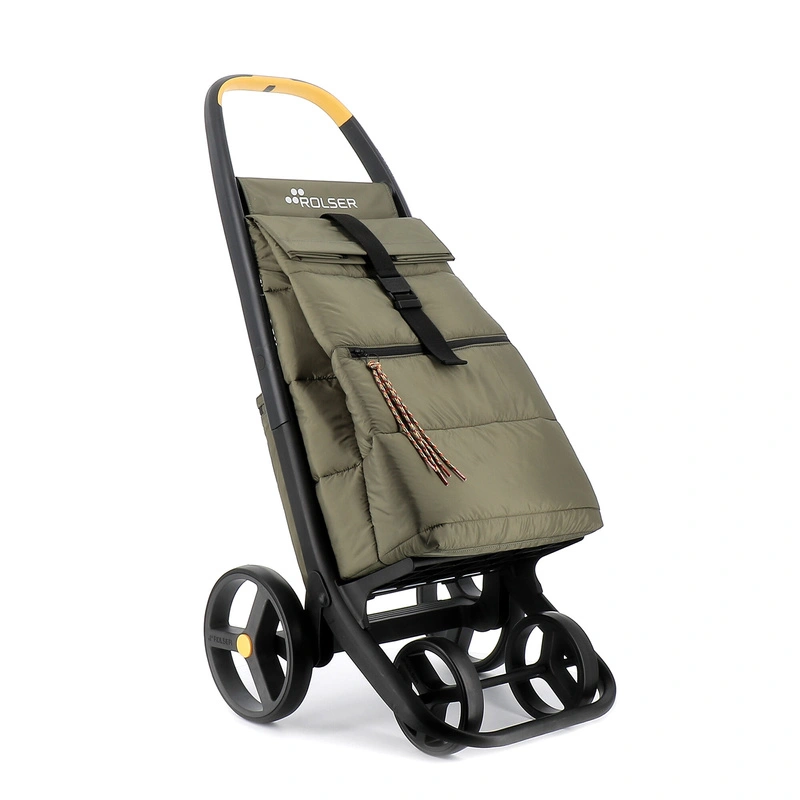 Rolser - Wózek na zakupy Clec Termo Polar 8 Plus Lemon Khaki