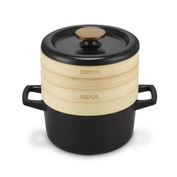 Beka - Garnek żeliwny z wkładką do parowania NORI