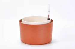 Urbalive - BERBERIS Donica samonawadniająca okrągła 30 cm, cynamonowy