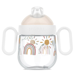 Mepal - Kubek dziecięcy niekapek Mio Sunshine & Rainbow 200ml