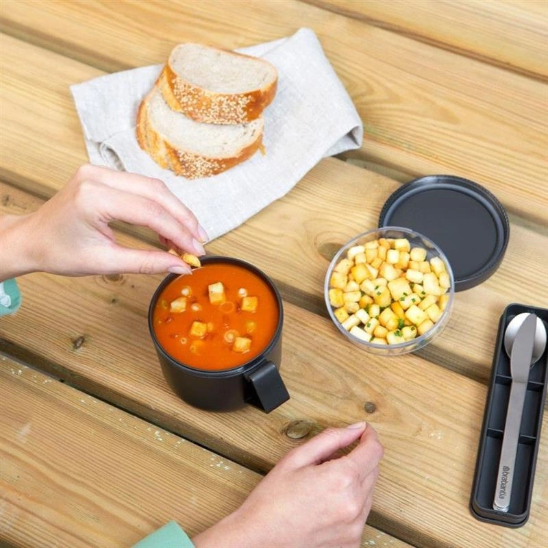 Brabantia - Pojemnik na zupę Make&Take Dark Grey