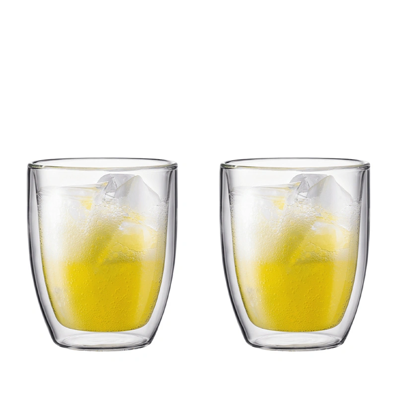 Bodum - szklanki z podwójną ścianką Bistro 480 ml 2 szt Transparent