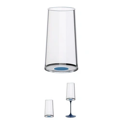 Trebonn - SplitGlass - kieliszek do szampana w?
ski niebieski 2 sztuki