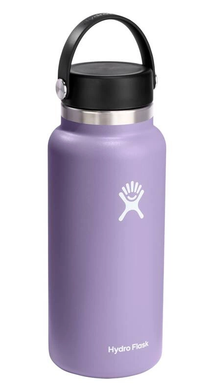 Hydro Flask - Butelka 946 ml Wide Mouth Flex Cap fioletowy Moonshadow