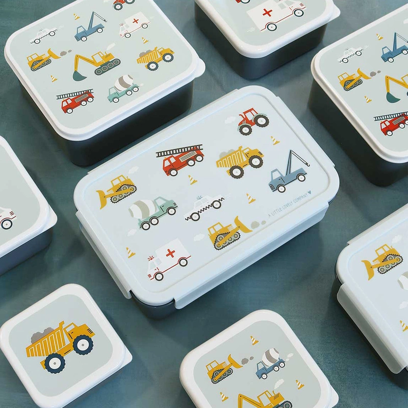 A Little Lovely Company - Bento lunchbox VEHICLES