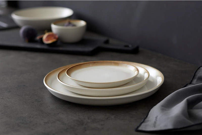 Bitz - Talerz Gastro 21 cm Cream/cream