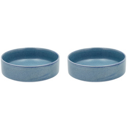 Villa Collection - Miska porcelanowa Fjord 450 ml 2 szt. Blue