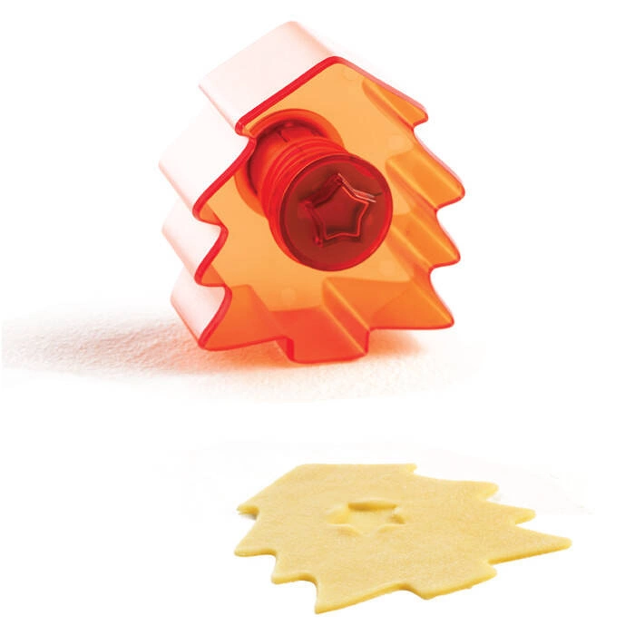 Mastrad - Foremki stempelki do ciasteczekczerwony