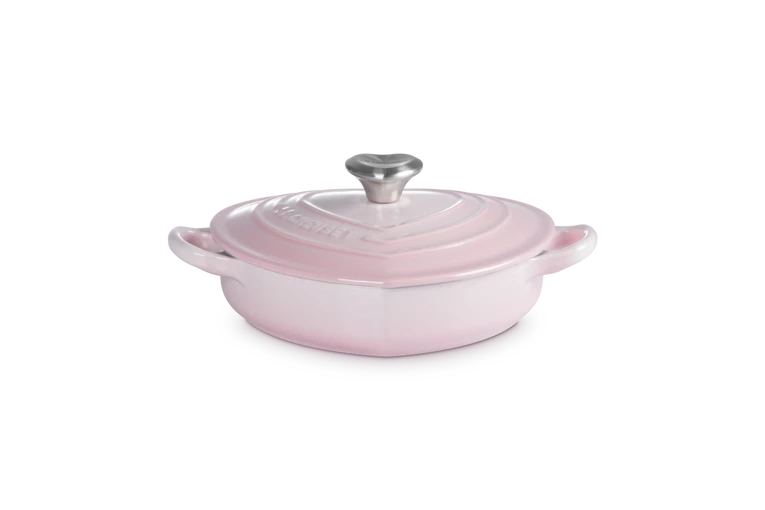 Le Creuset - Garnek Profesjonalny Gourmet Serce 20 cm Shell Pink