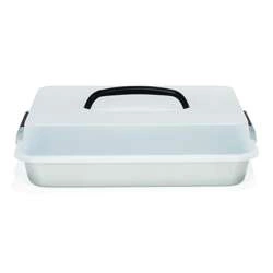 Patisse - Forma do ciasta z pokrywą 35x24cm SILVER-TOP