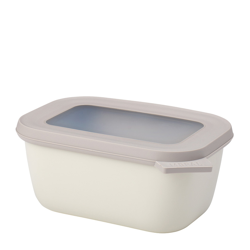 Mepal - Miska Cirqula prostokątna 750ml Nordic White